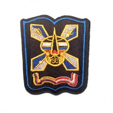  На парадную форму новый нарукавный знак Военно-космической академии имени А. Ф. Можайского