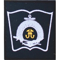 Вышитый нарукавный знак Санкт-Петербургского Нахимовского военно-морского училища.